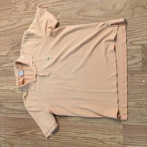 100% cotton light orange polo, Brooks Brothers Original Fit Performance Polo, L